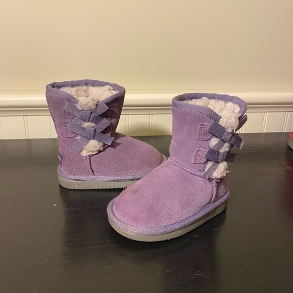 Koolaburra Ugg Victoria Short Little Kids Booties 6 - Picture 8 of 12